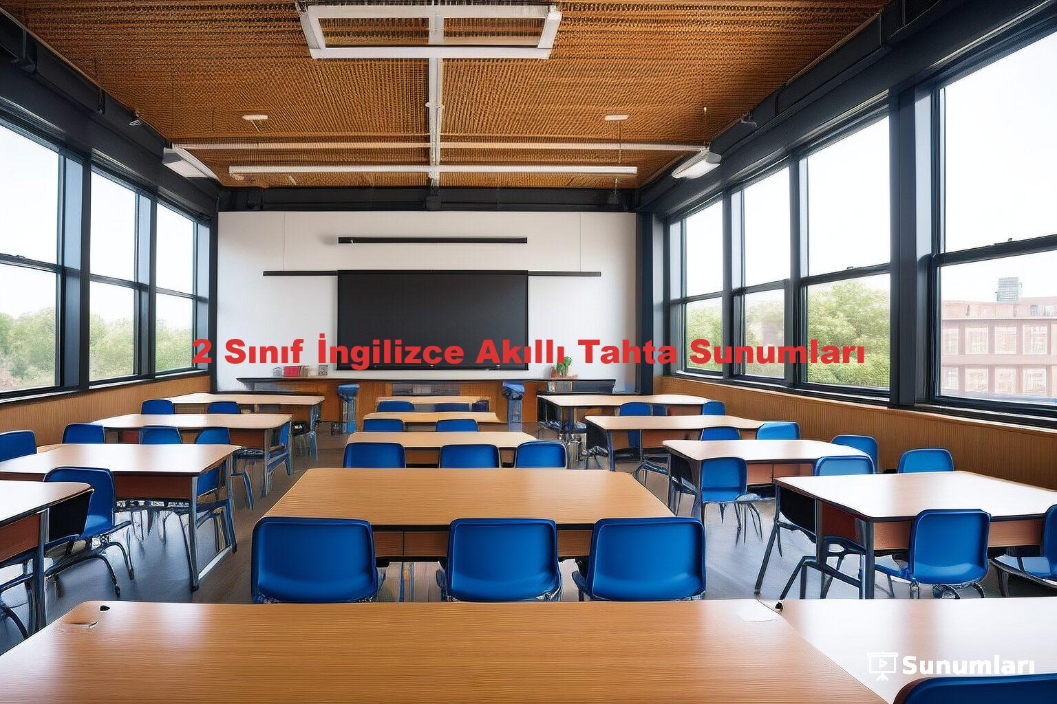 2 Sınıf İngilizce Akıllı Tahta Sunumları