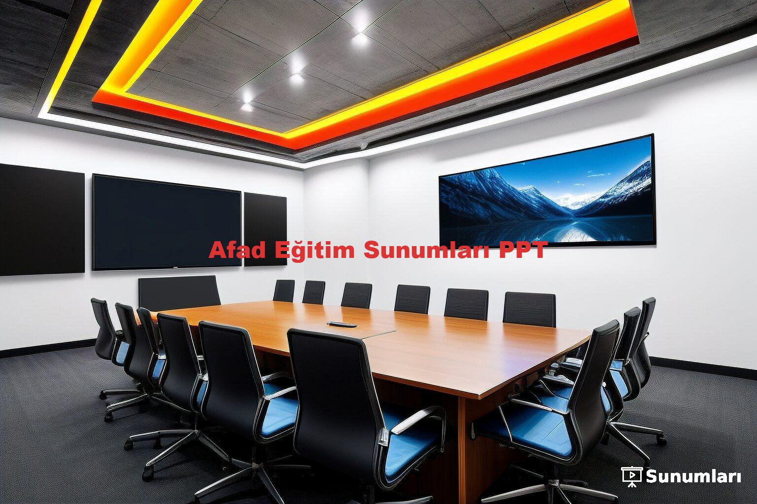 Afad Eğitim Sunumları PPT