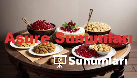 Aşure Sunumları