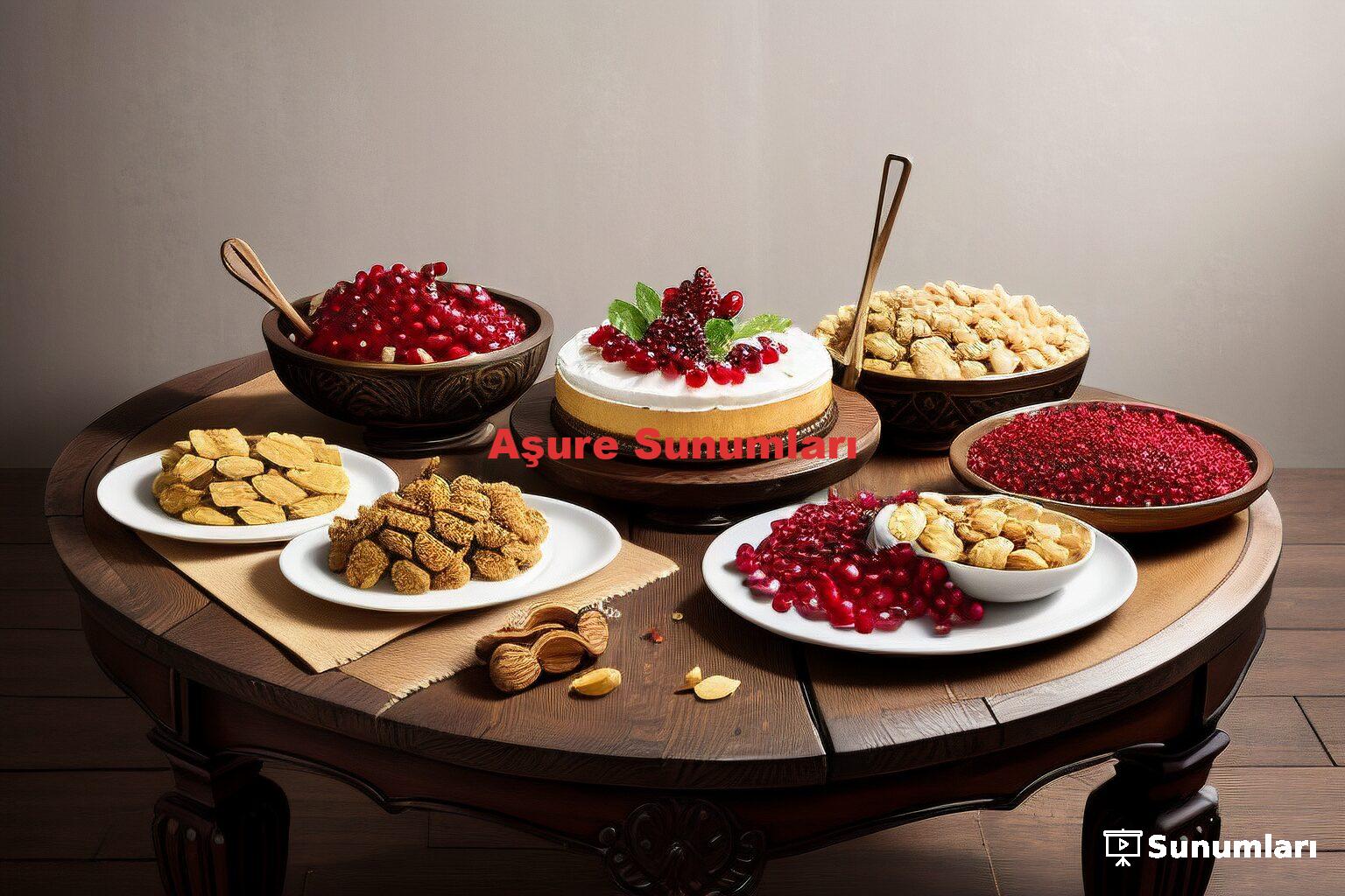 Aşure Sunumları