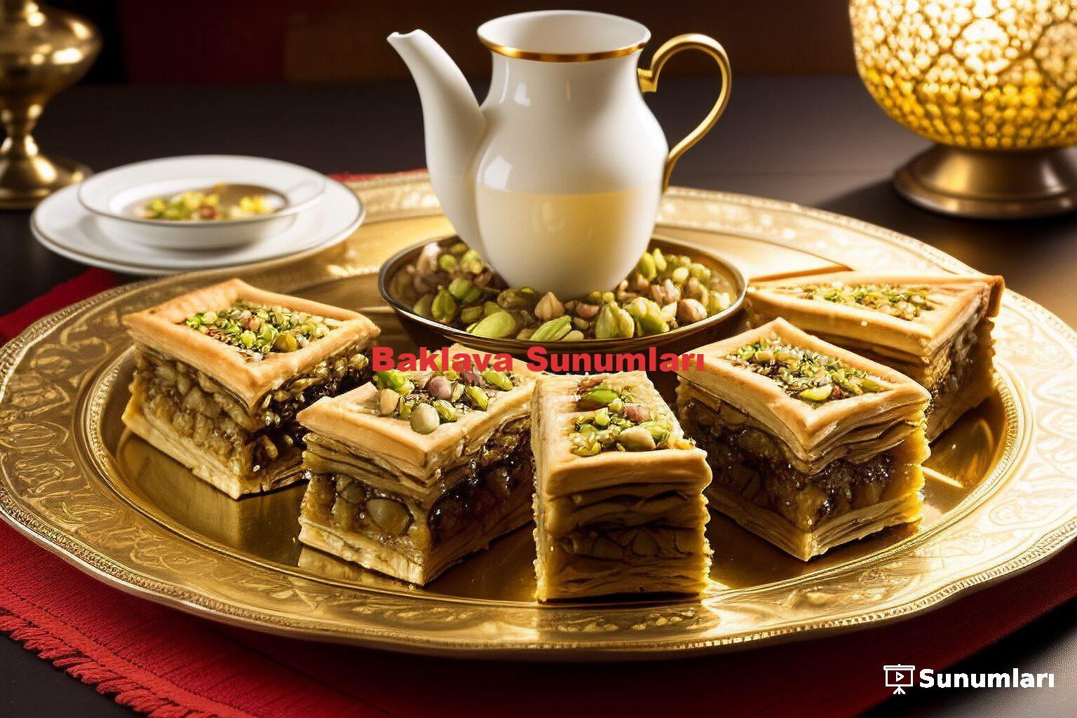Baklava Sunumları