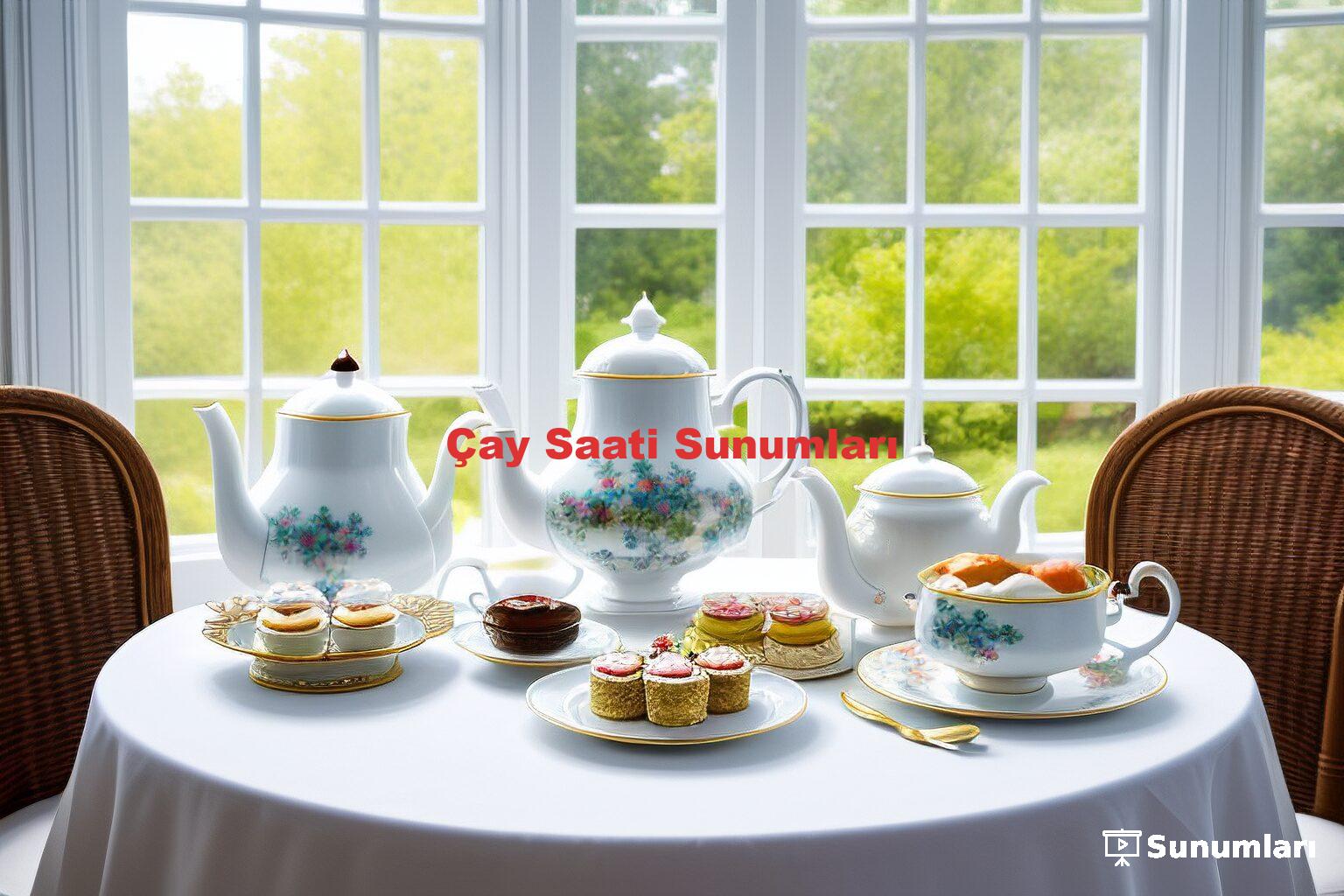 Çay Saati Sunumları