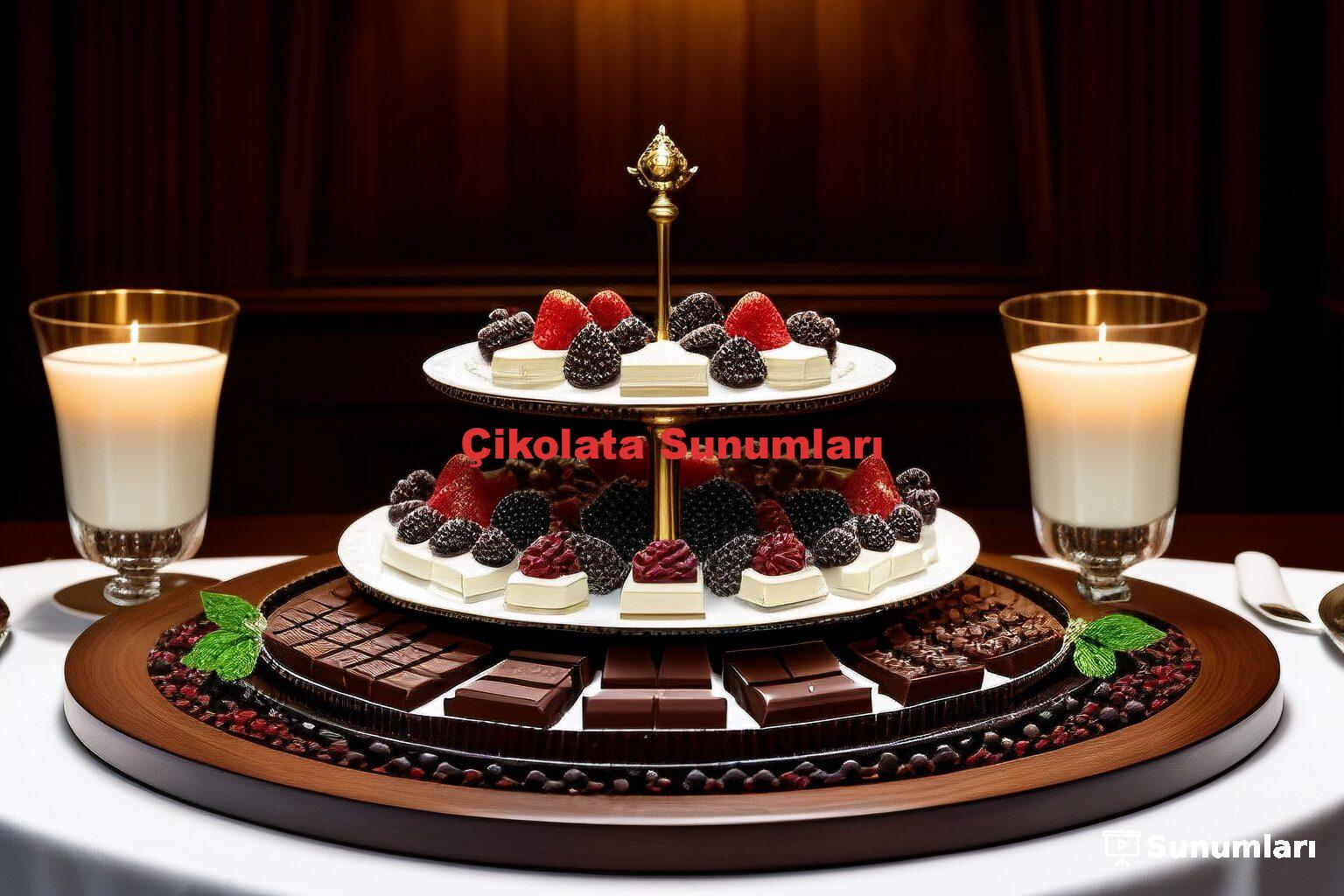 Çikolata Sunumları
