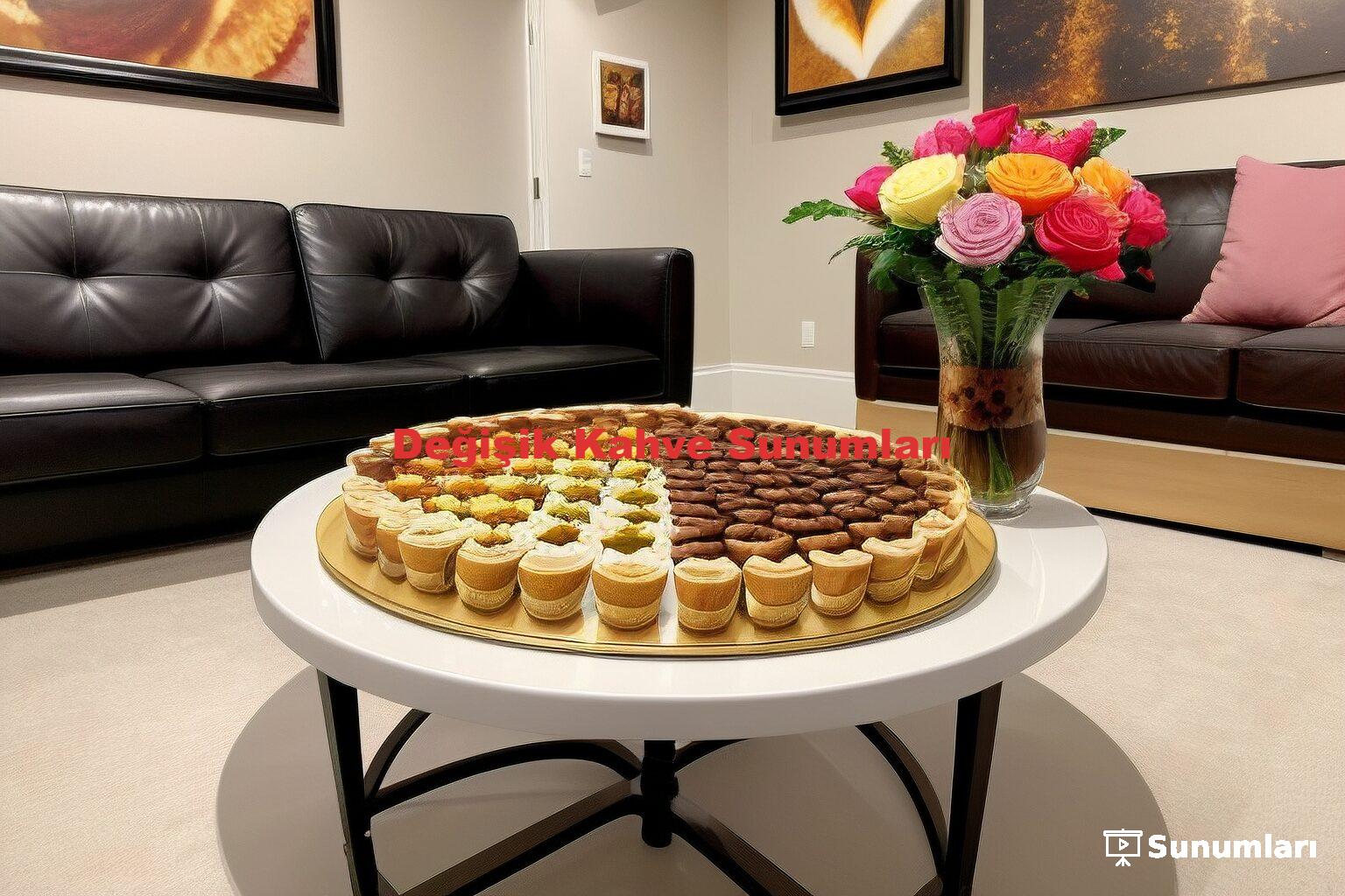 Değişik Kahve Sunumları