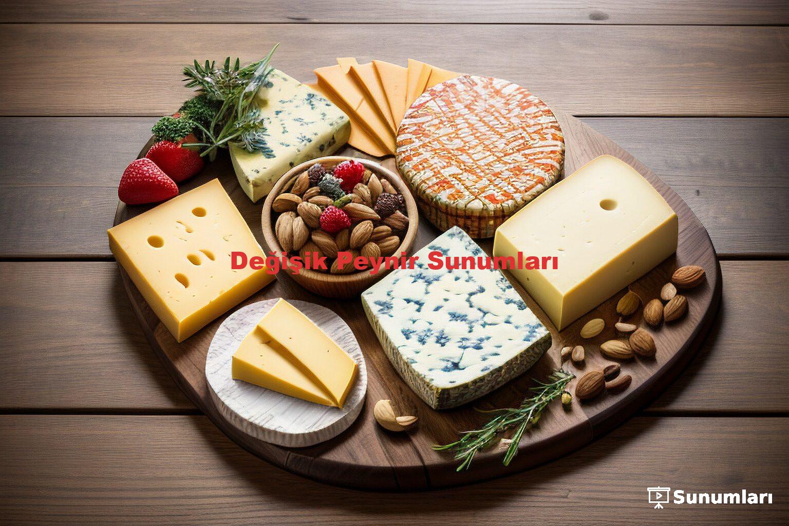 Değişik Peynir Sunumları