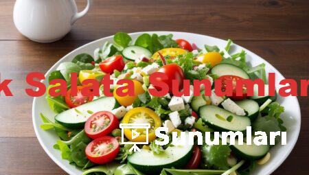 Değişik Salata Sunumları Tarifi