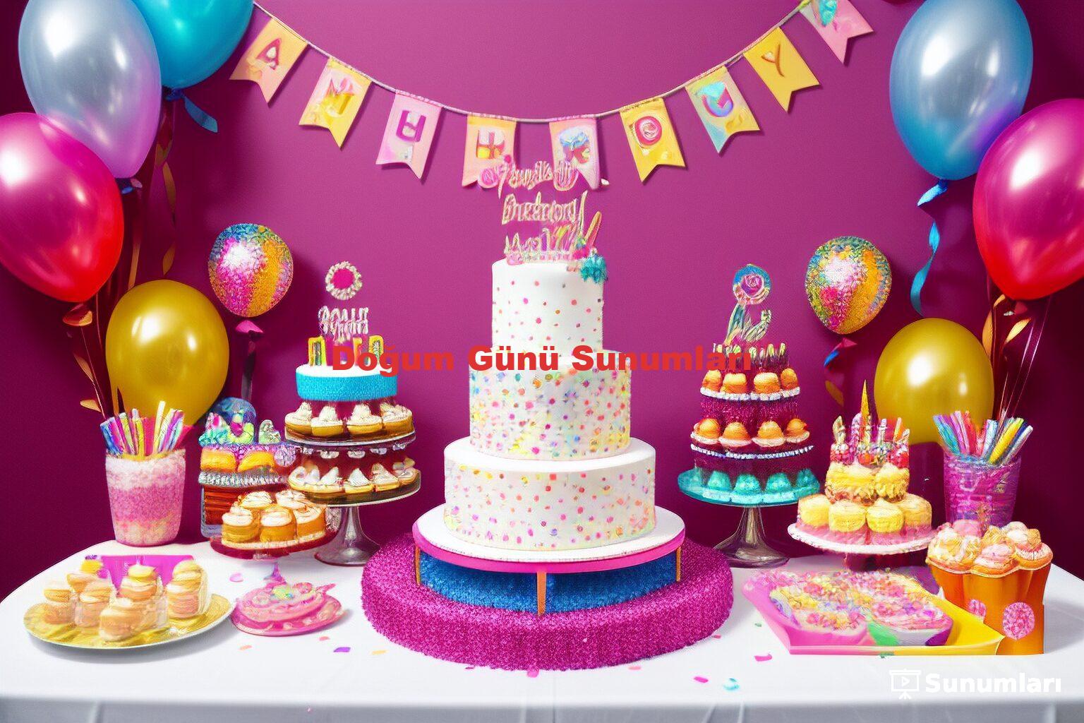 Doğum Günü Sunumları