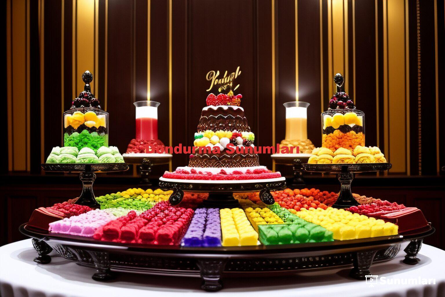 Dondurma Sunumları