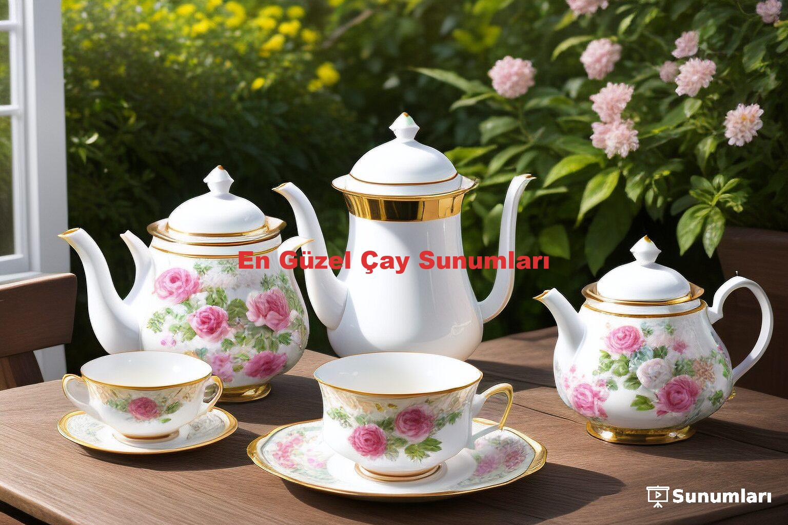 En Güzel Çay Sunumları
