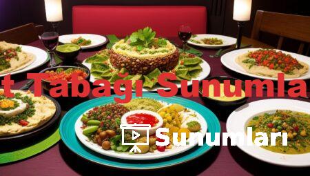 Et Tabağı Sunumları