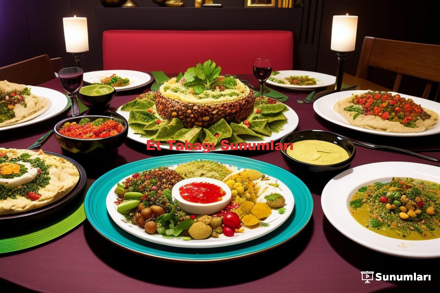 Et Tabağı Sunumları
