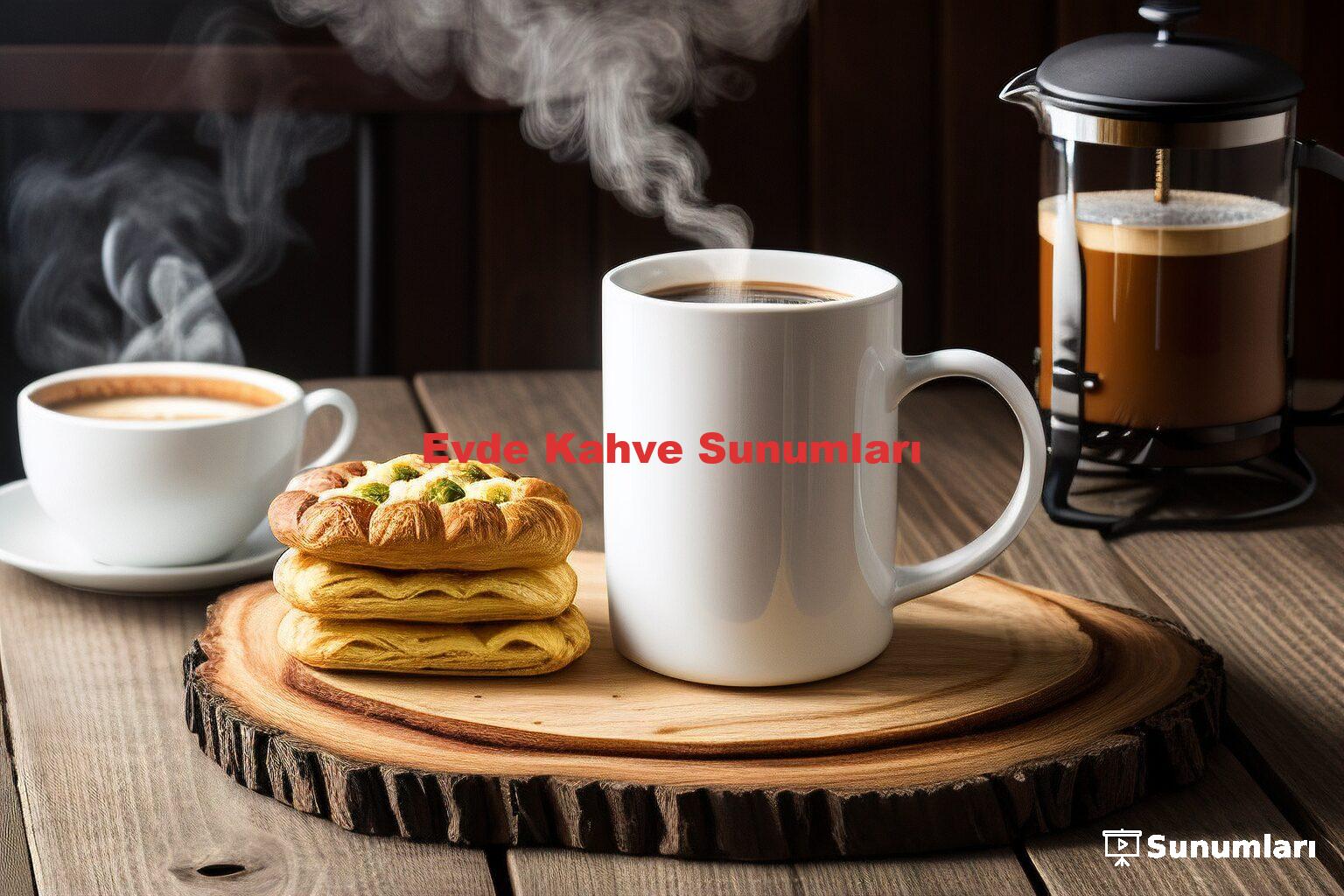 Evde Kahve Sunumları