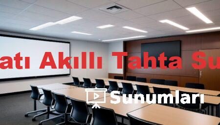 Fiilde Çatı Akıllı Tahta Sunumları