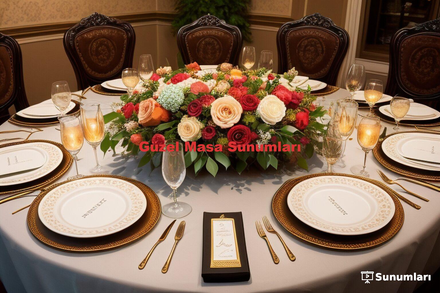 Güzel Masa Sunumları