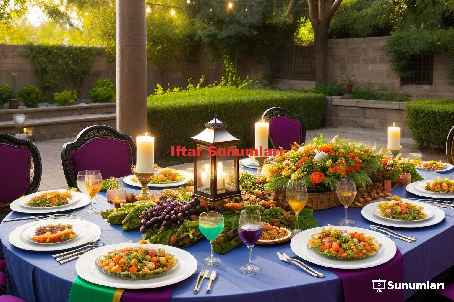 Iftar Sunumları