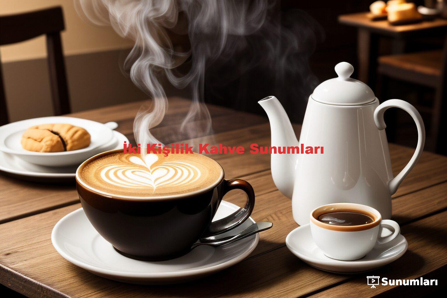 İki Kişilik Kahve Sunumları