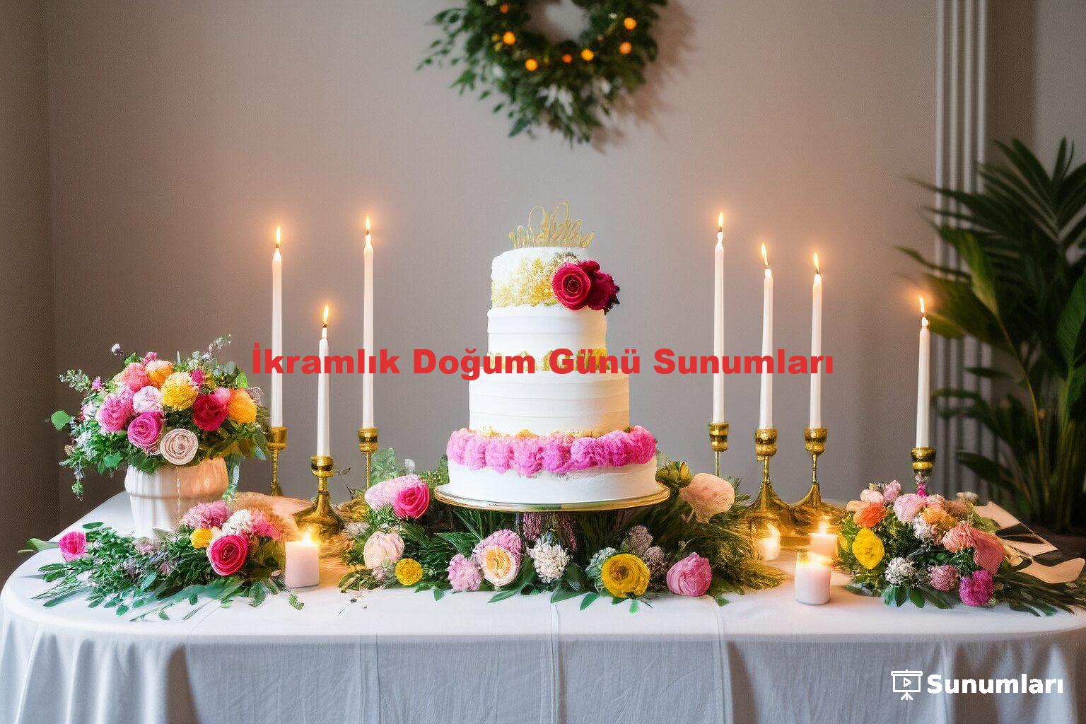İkramlık Doğum Günü Sunumları