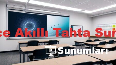 İngilizce Akıllı Tahta Sunumları