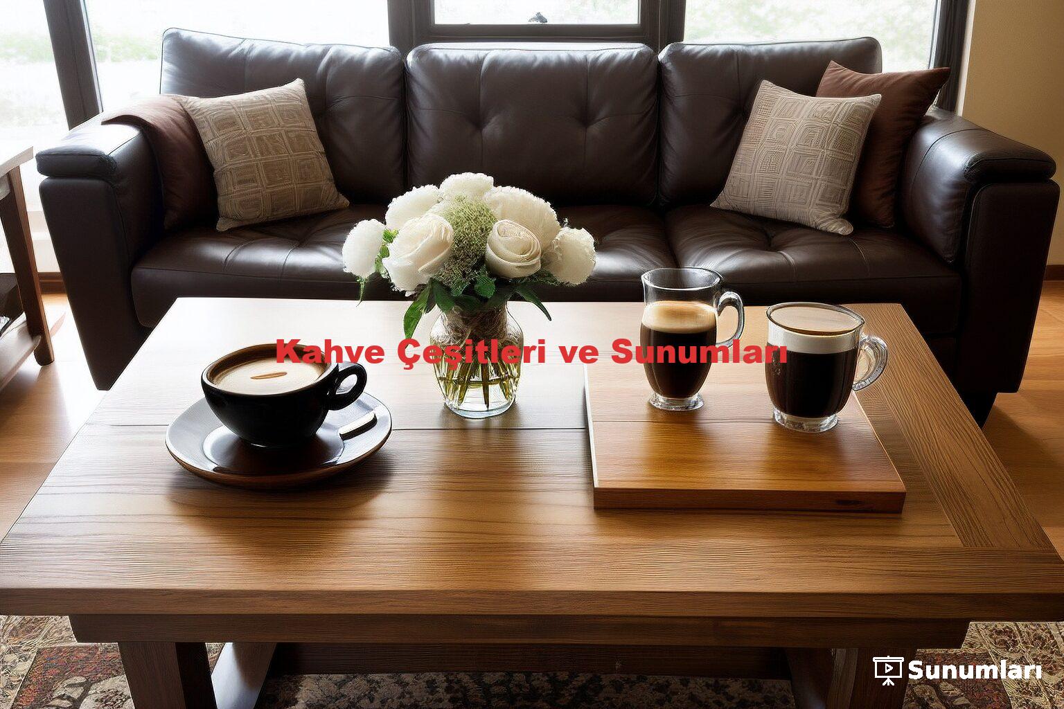 Kahve Çeşitleri ve Sunumları