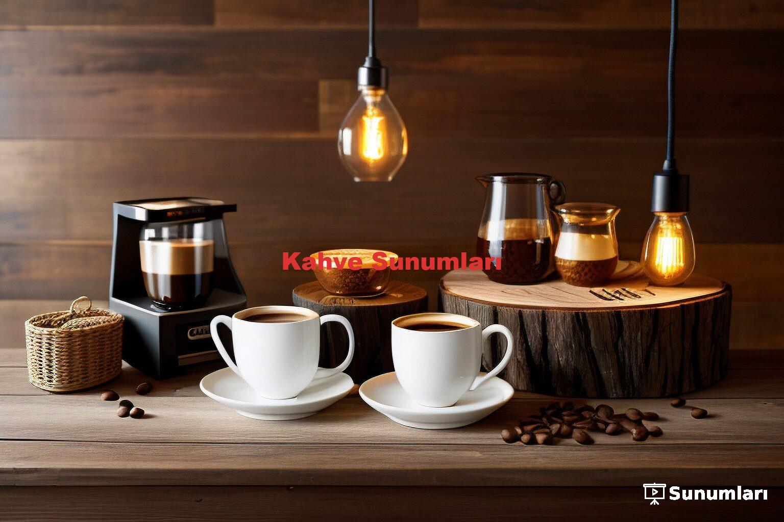 Kahve Sunumları