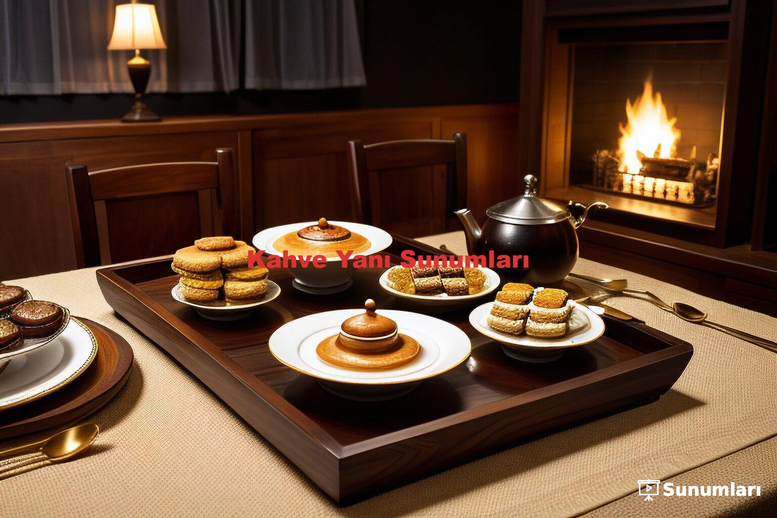Kahve Yanı Sunumları