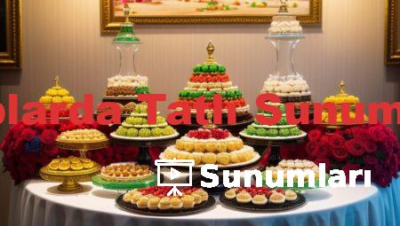 Kuplarda Tatlı Sunumları