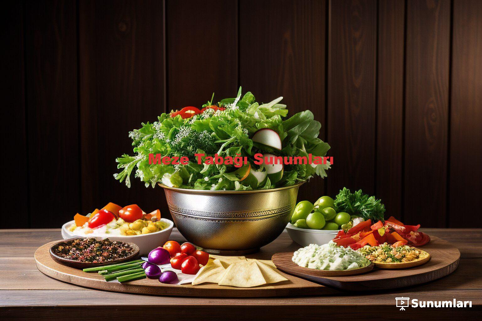 Meze Tabağı Sunumları