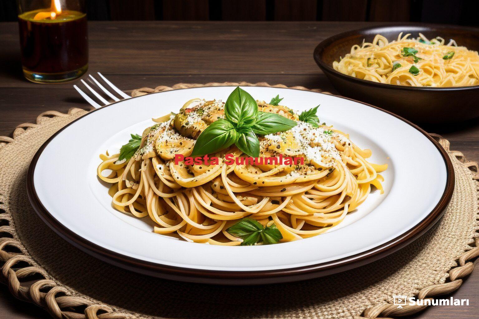 Pasta Sunumları