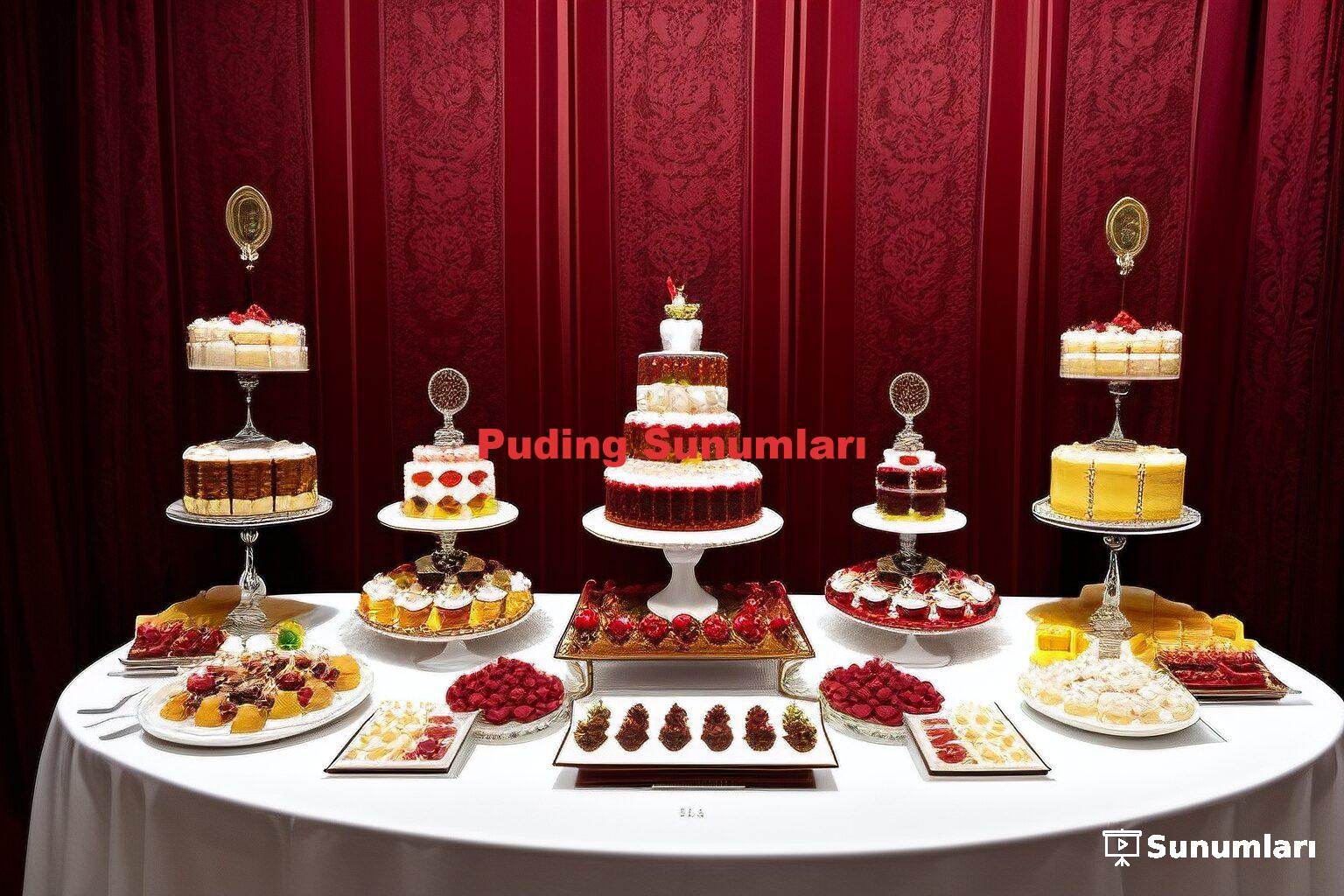 Puding Sunumları