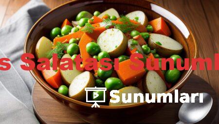 Rus Salatası Sunumları