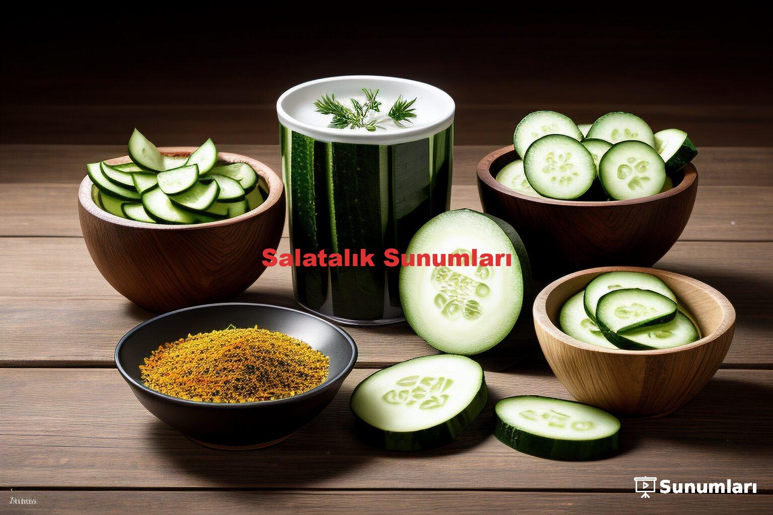 Salatalık Sunumları