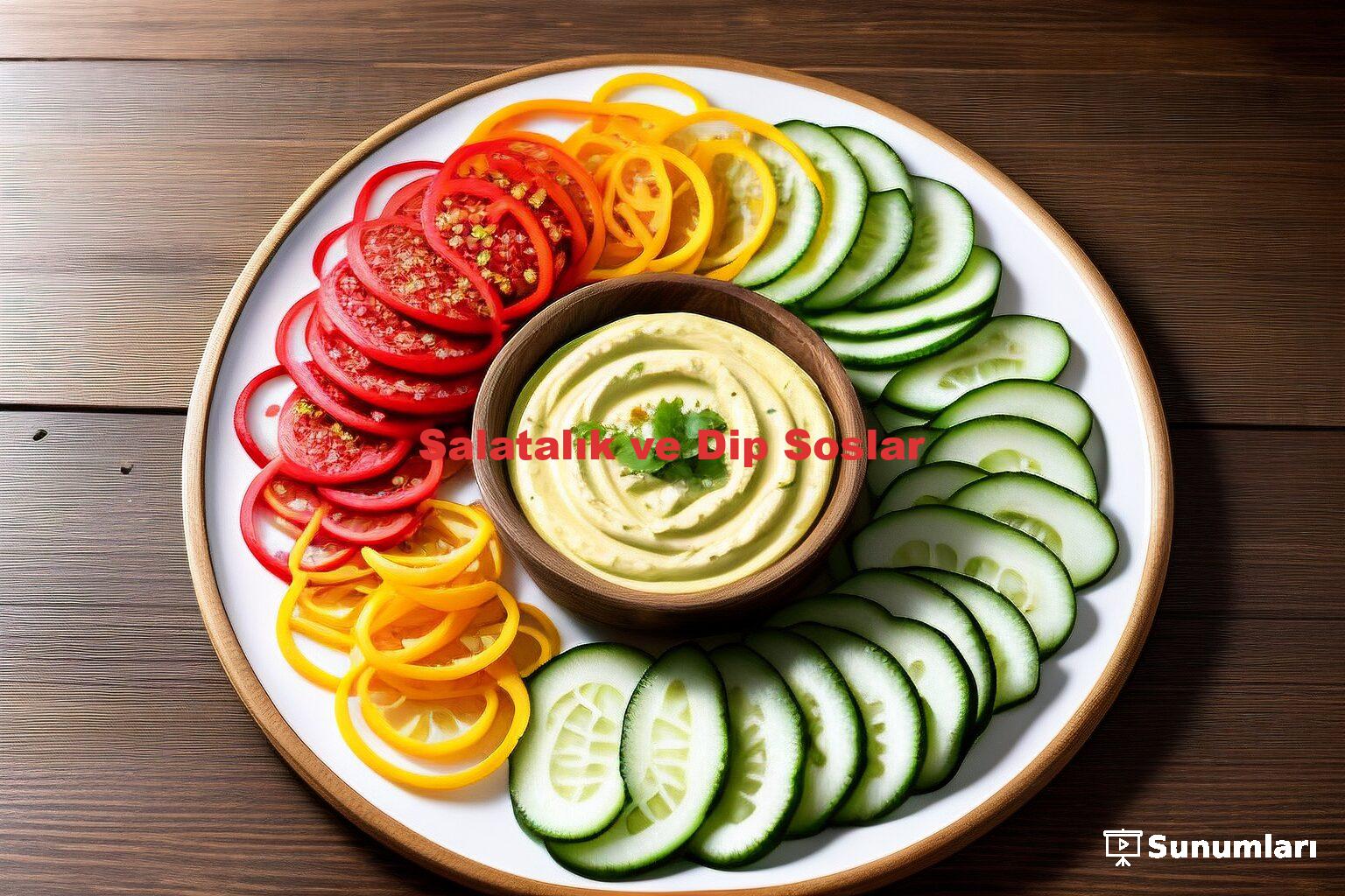 Salatalık ve Dip Soslar