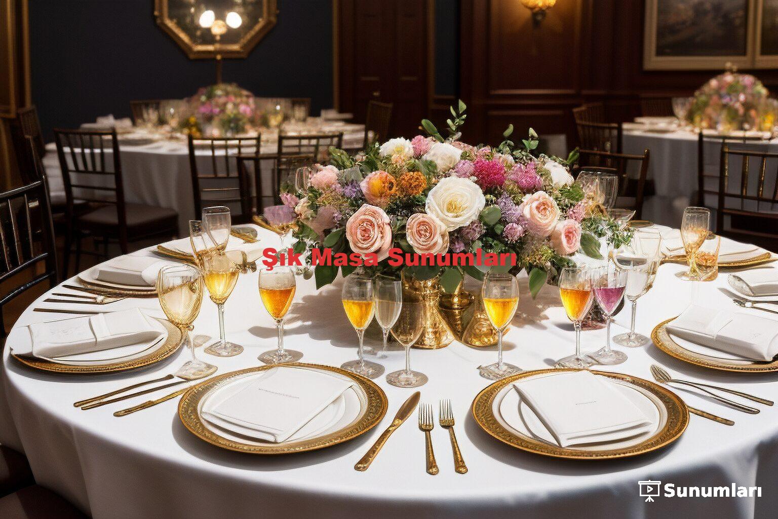 Şık Masa Sunumları