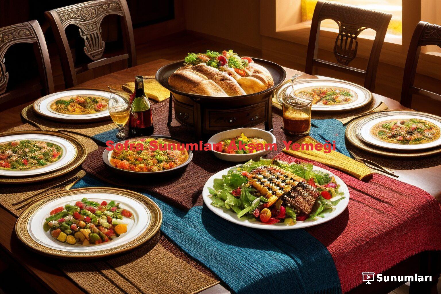 Sofra Sunumları Akşam Yemeği