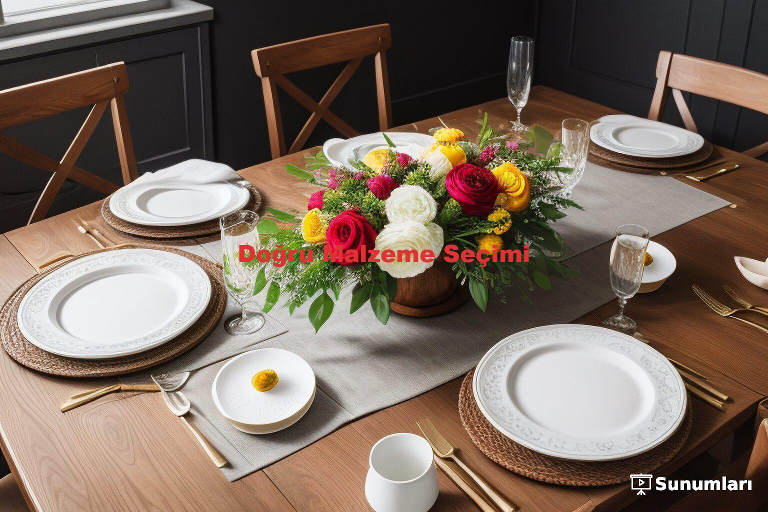 Doğru Malzeme Seçimi