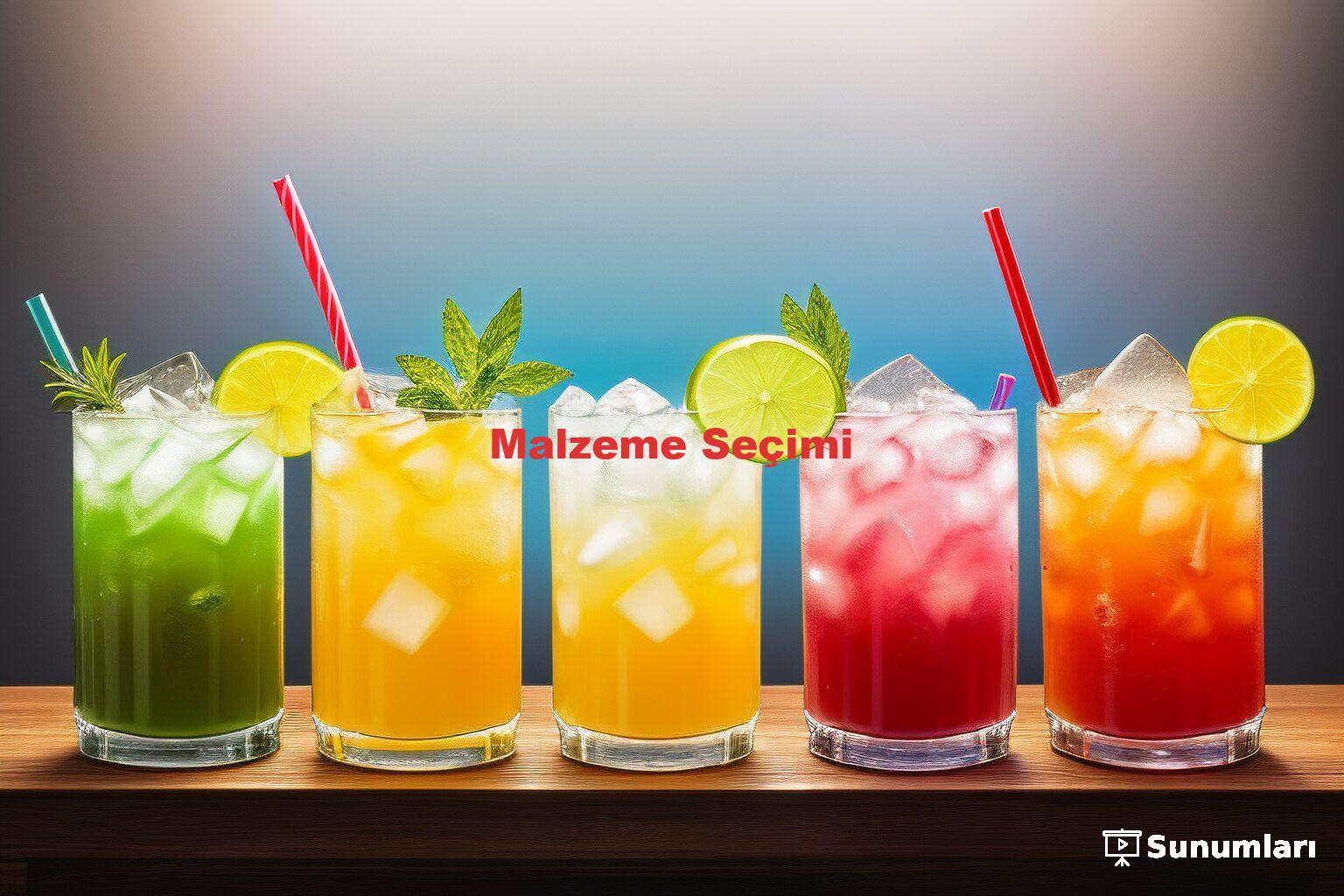 Malzeme Seçimi