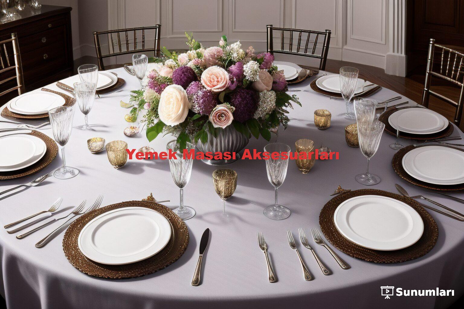 Yemek Masası Aksesuarları