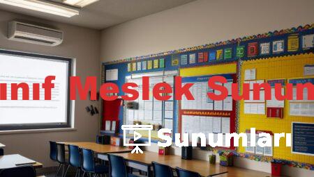 3. Sınıf Meslek Sunumları