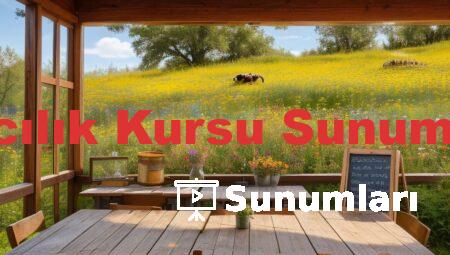Arıcılık Kursu Sunumları