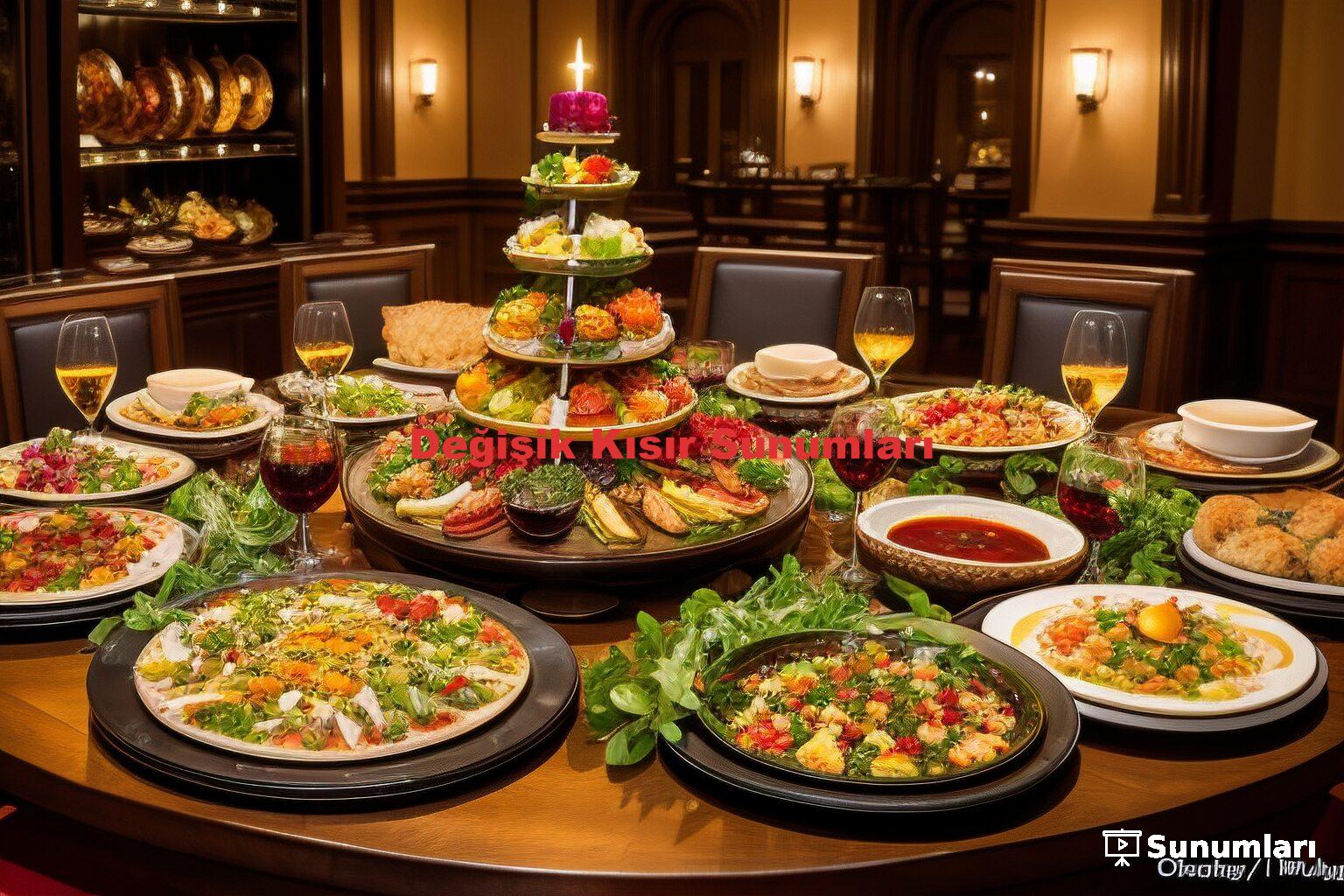 Değişik Kısır Sunumları