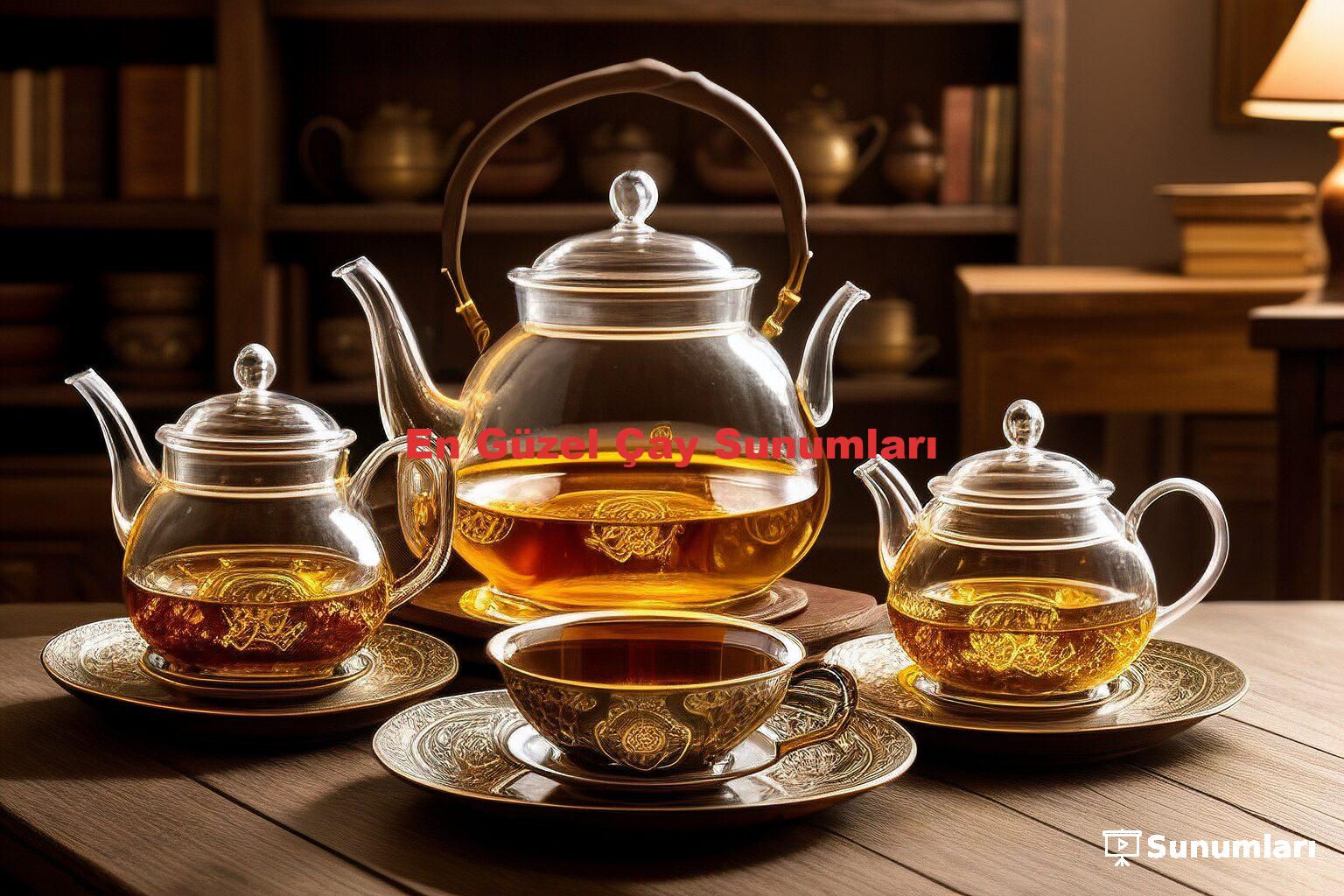 En Güzel Çay Sunumları