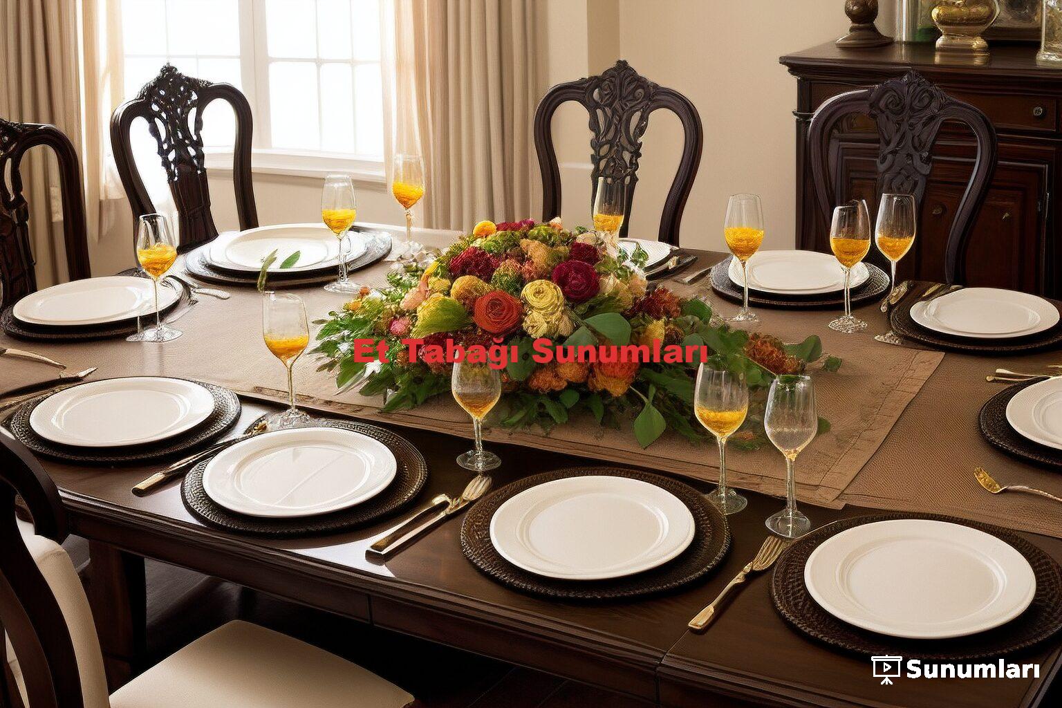 Et Tabağı Sunumları