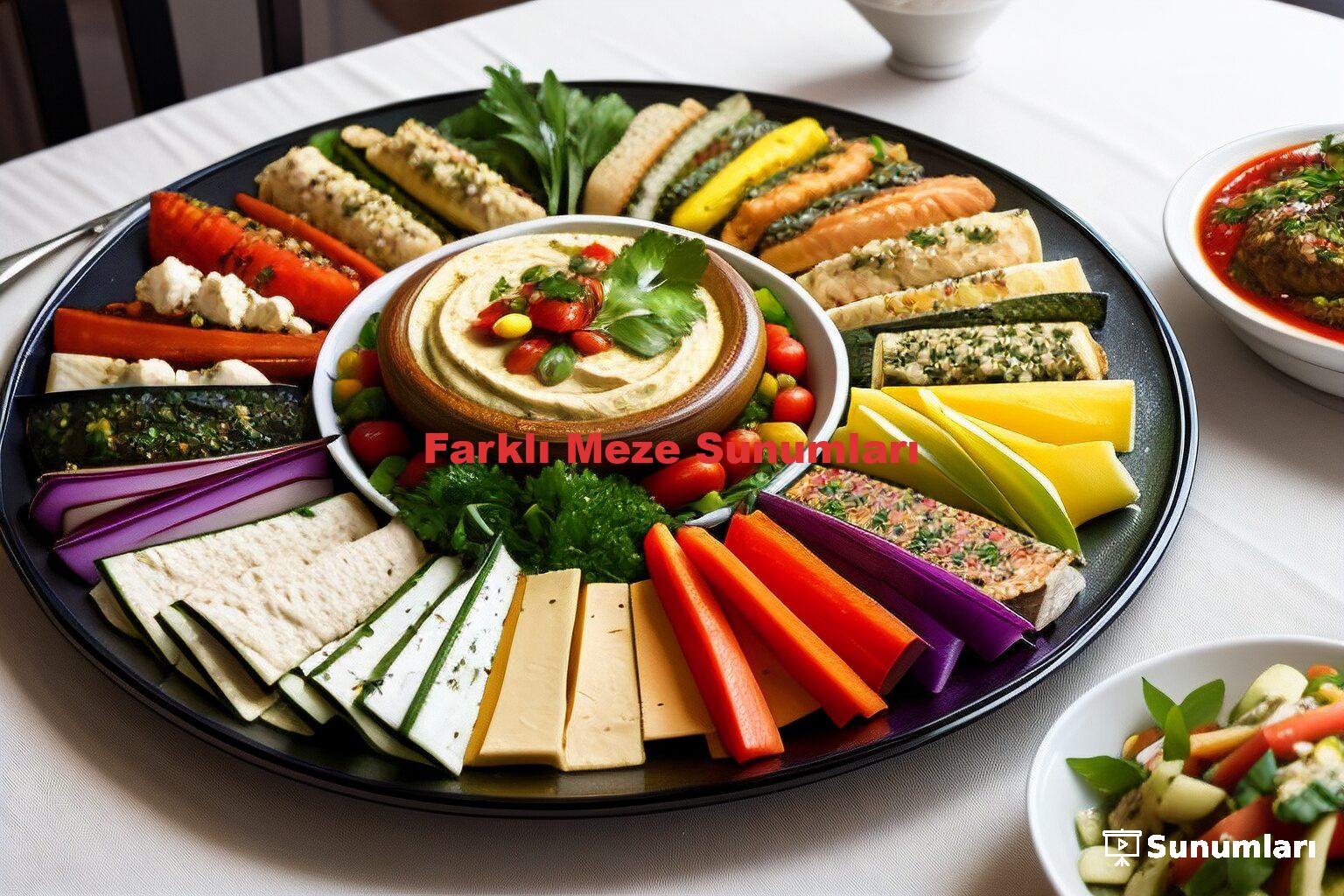 Farklı Meze Sunumları