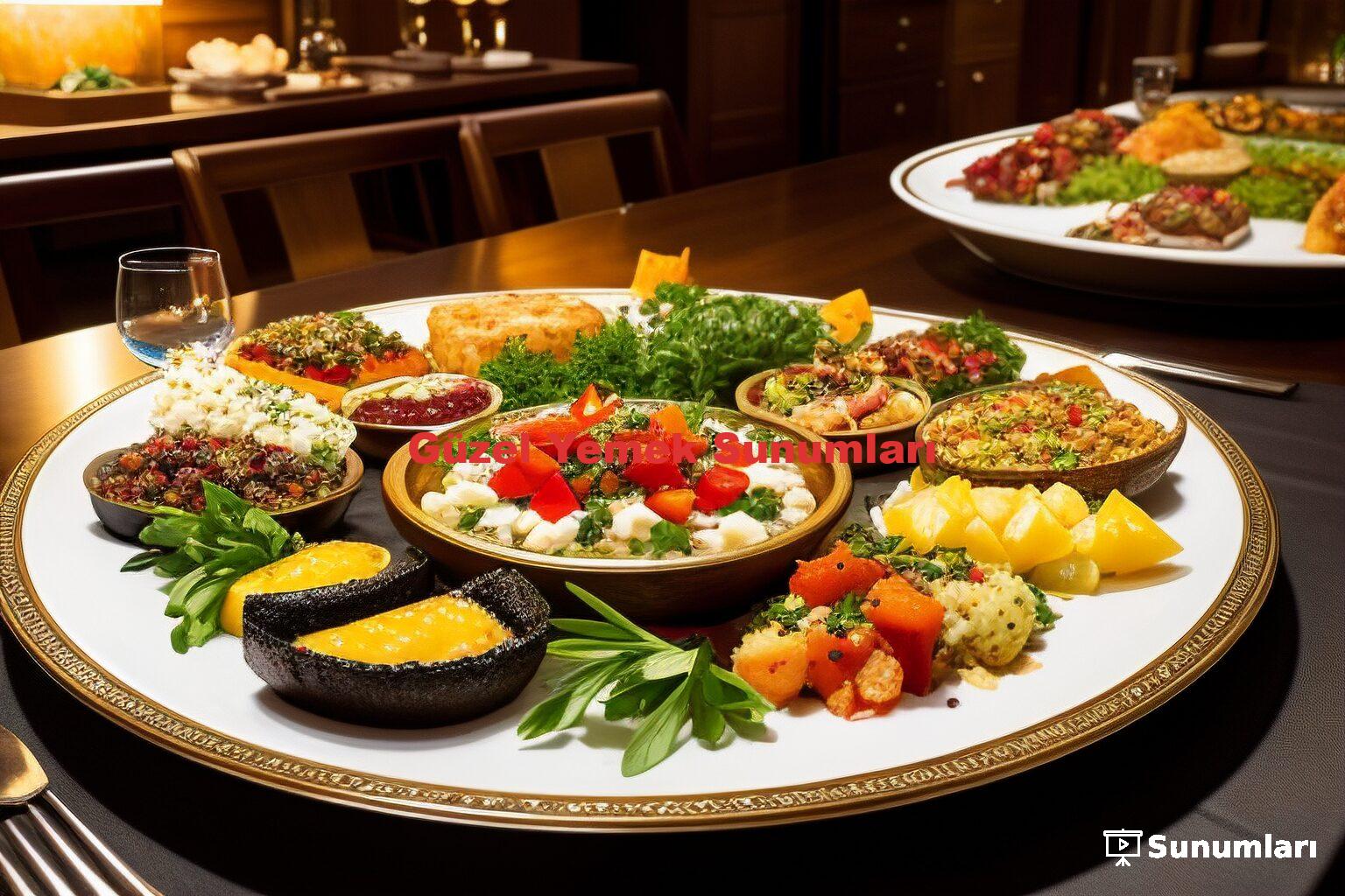 Güzel Yemek Sunumları
