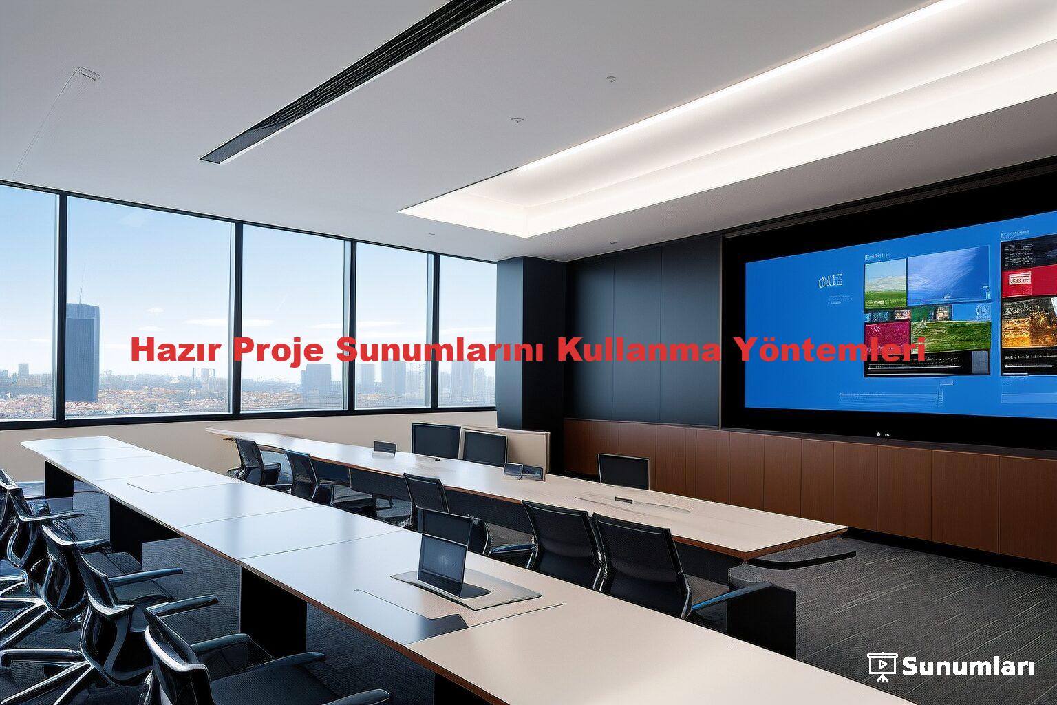 Hazır Proje Sunumlarını Kullanma Yöntemleri