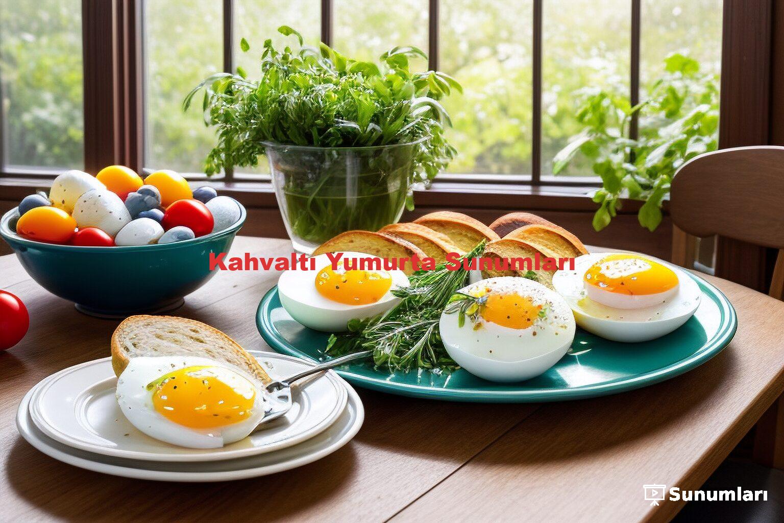 Kahvaltı Yumurta Sunumları