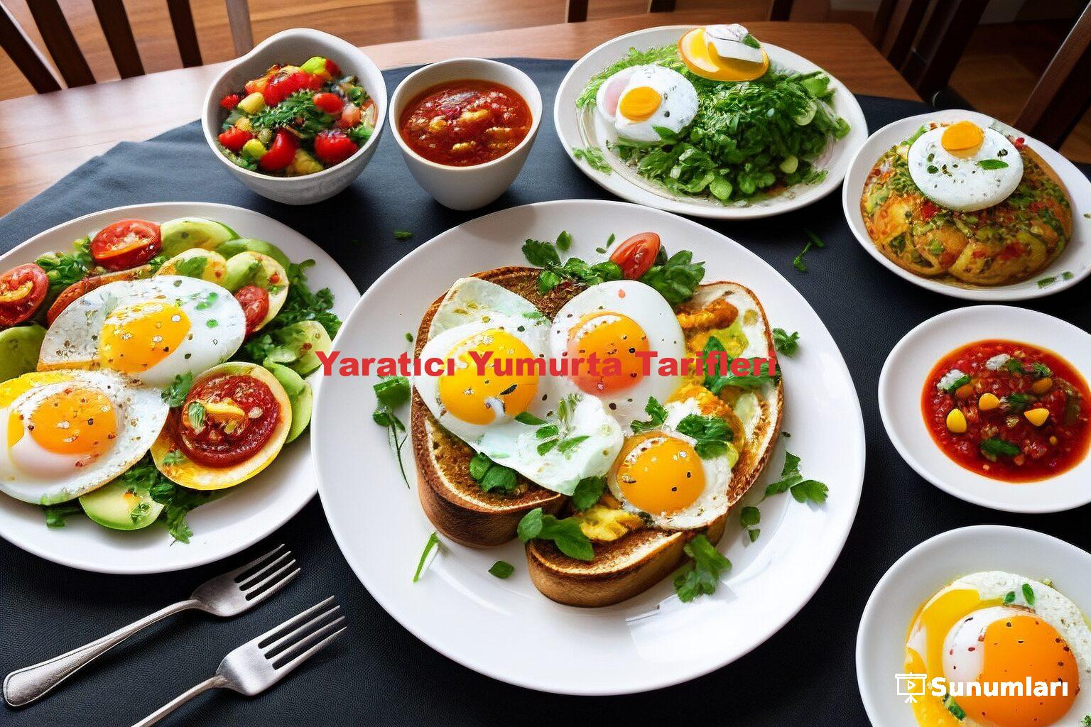 Yaratıcı Yumurta Tarifleri