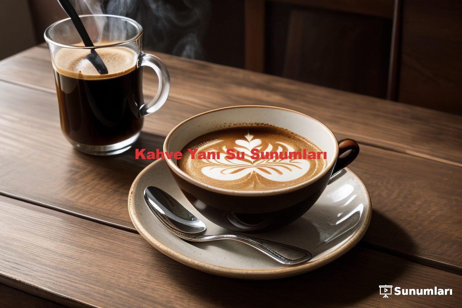 Kahve Yanı Su Sunumları