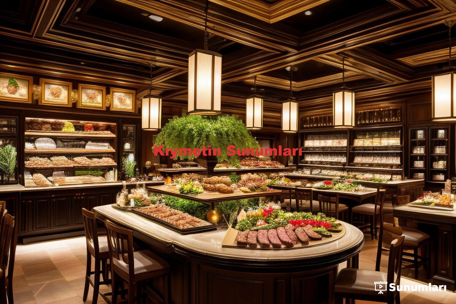 Kıymetin Sunumları