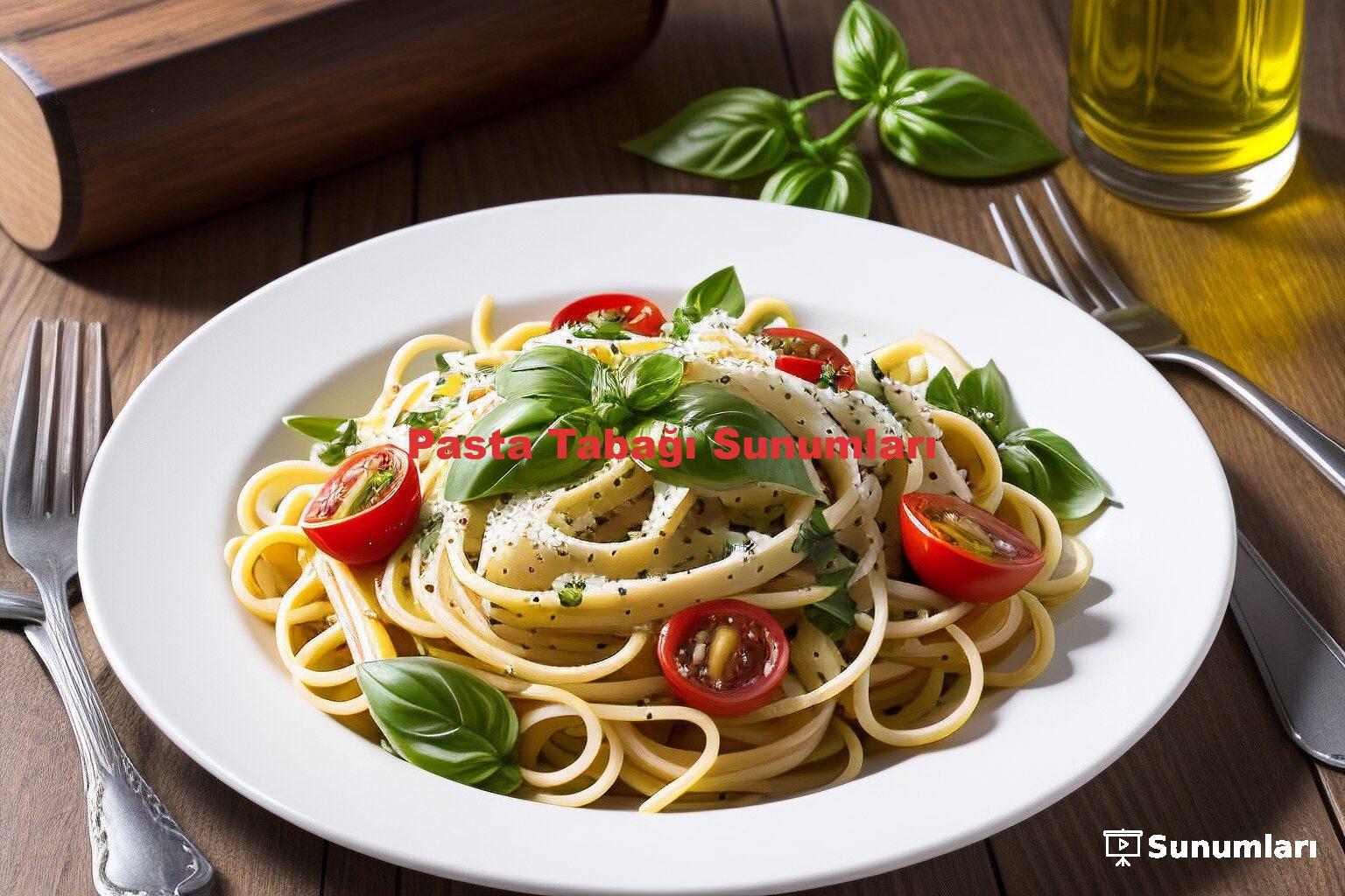 Pasta Tabağı Sunumları